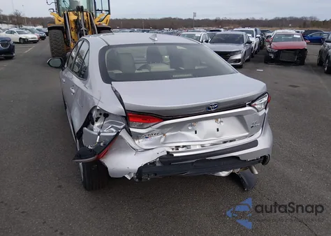 2025 Toyota Corolla Hybrid Le from USA, damaged, VIN JTDBCMFE8SJ037577